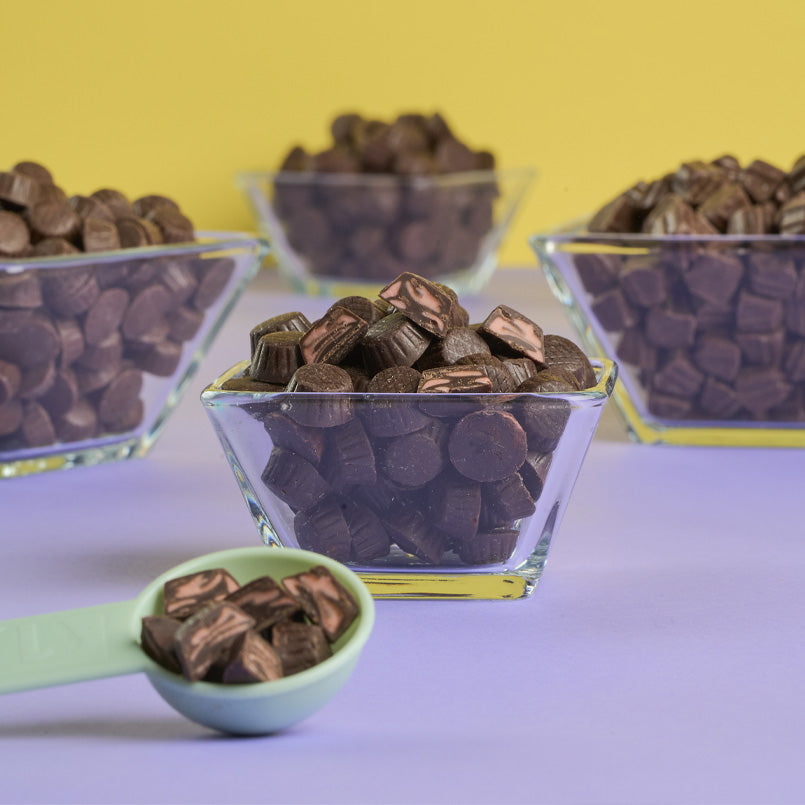 Dark Raspberry Truffle Cups Mini Shelf Stable – Whole - 10 lbs